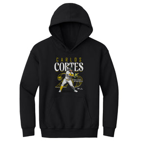 Carlos Cortes Kids Youth Hoodie | 500 LEVEL