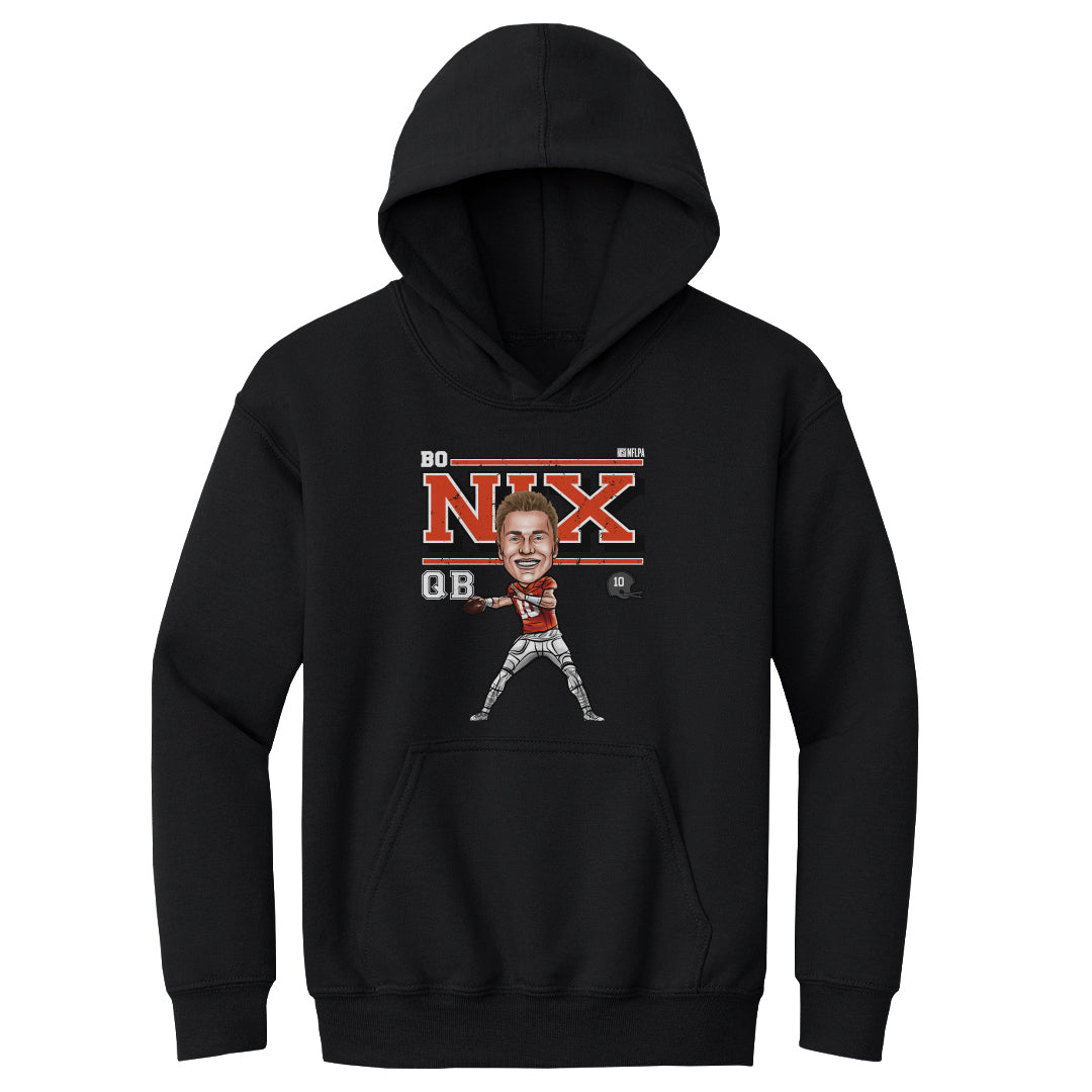 Bo Nix Kids Youth Hoodie | 500 LEVEL