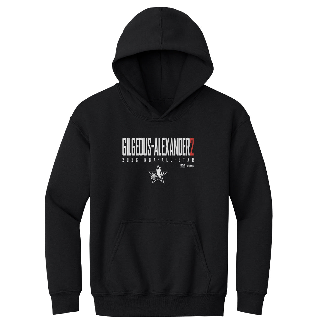 Shai Gilgeous-Alexander Kids Youth Hoodie | 500 LEVEL