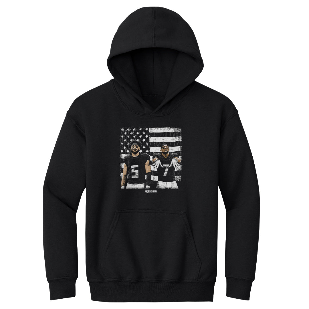Bijan Robinson Kids Youth Hoodie | 500 LEVEL