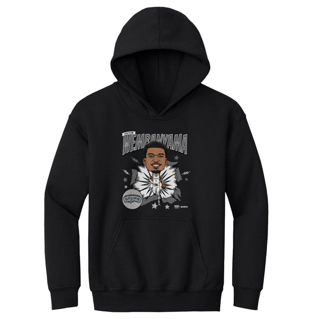 Victor Wembanyama Kids Youth Hoodie | 500 LEVEL