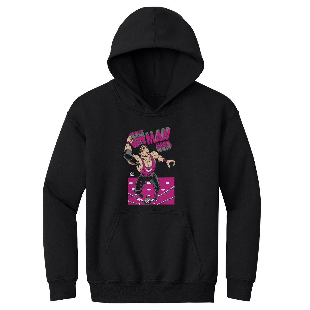 Bret Hart Kids Youth Hoodie | 500 LEVEL