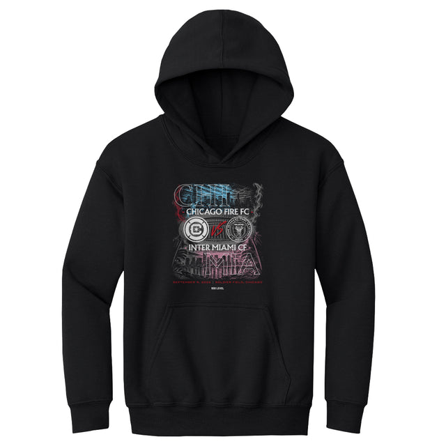 Chicago Fire FC Kids Youth Hoodie | 500 LEVEL