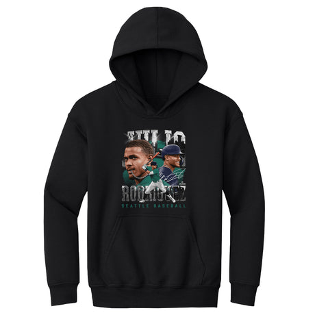 Julio Rodriguez Kids Youth Hoodie | 500 LEVEL