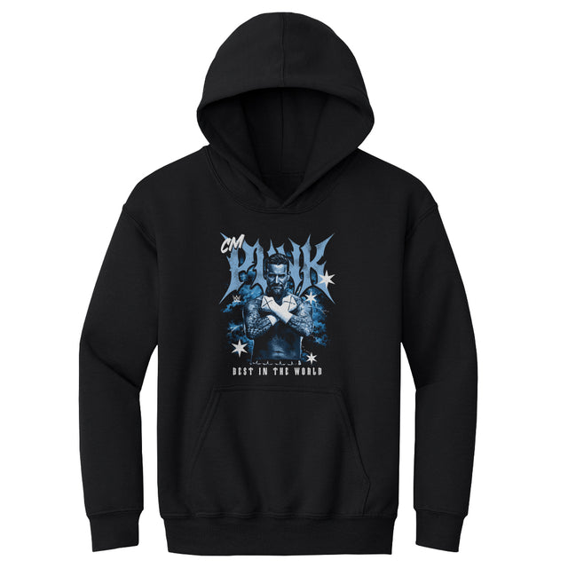 CM Punk Kids Youth Hoodie | 500 LEVEL