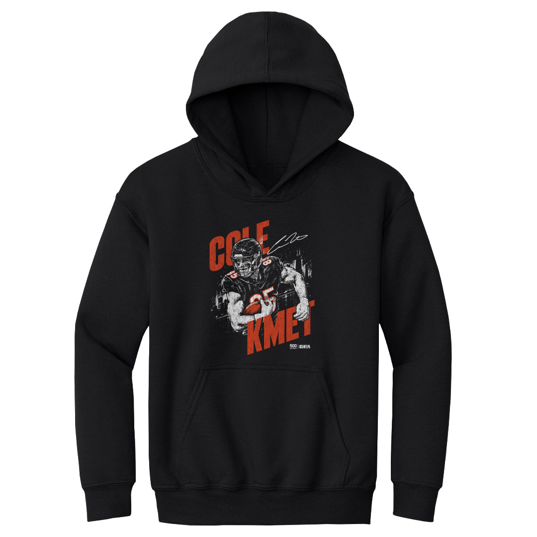Cole Kmet Kids Youth Hoodie | 500 LEVEL