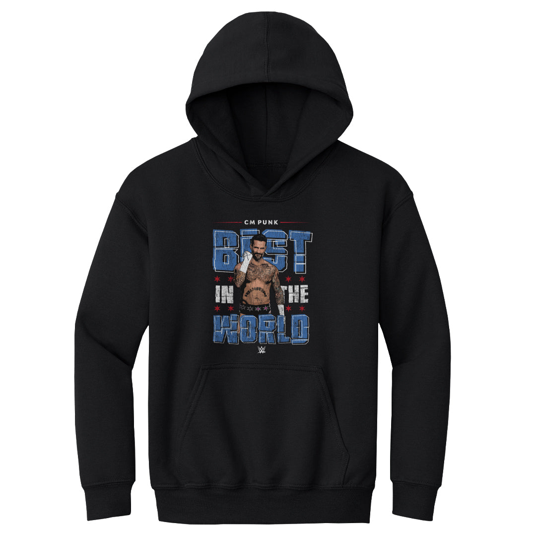 CM Punk Kids Youth Hoodie | 500 LEVEL