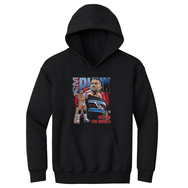 CM Punk Kids Youth Hoodie | 500 LEVEL