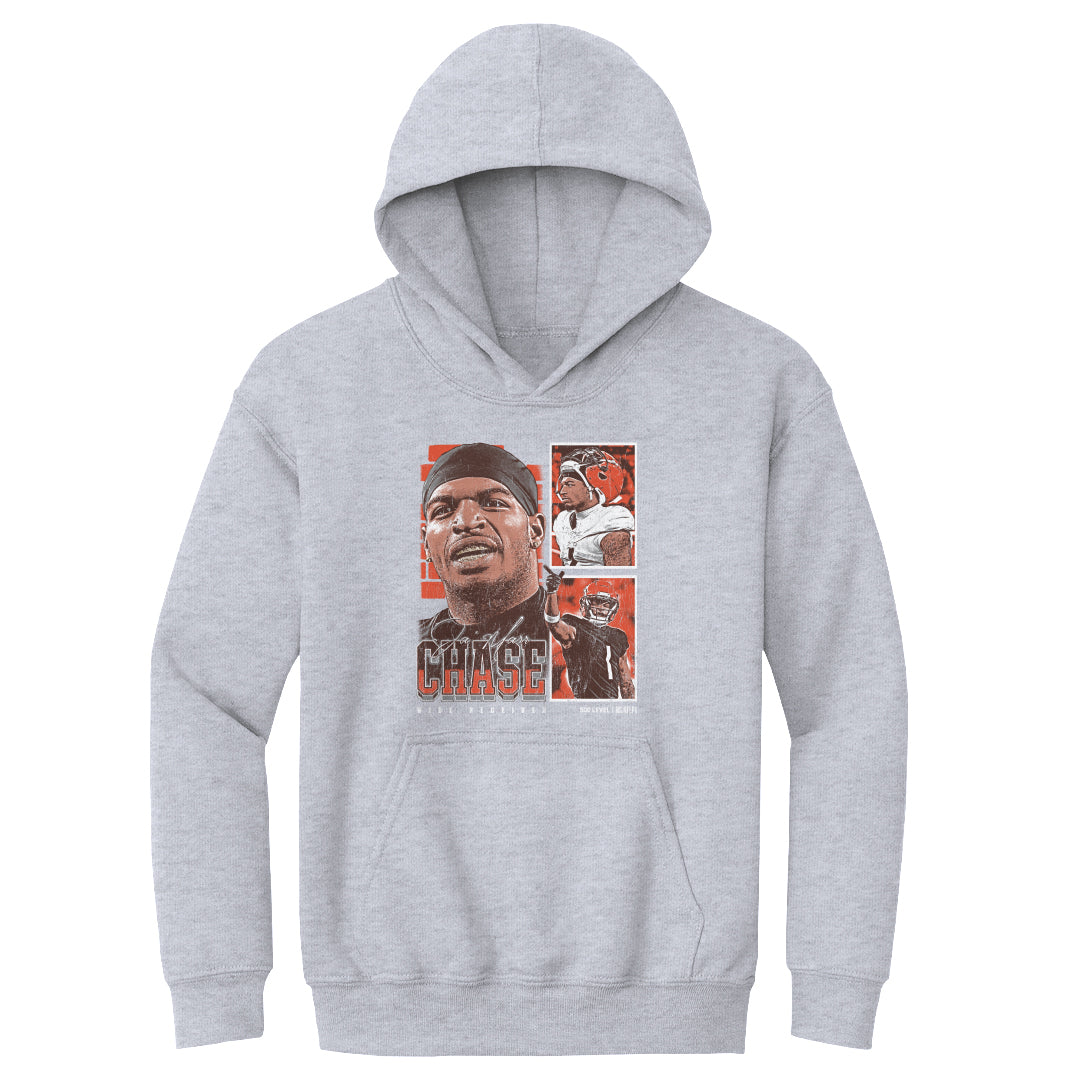 Ja'Marr Chase Kids Youth Hoodie | 500 LEVEL