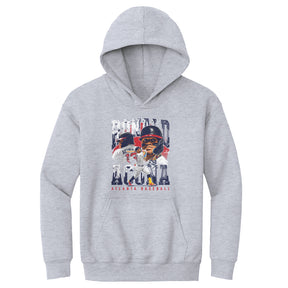Ronald Acuna Jr. Kids Youth Hoodie | 500 LEVEL