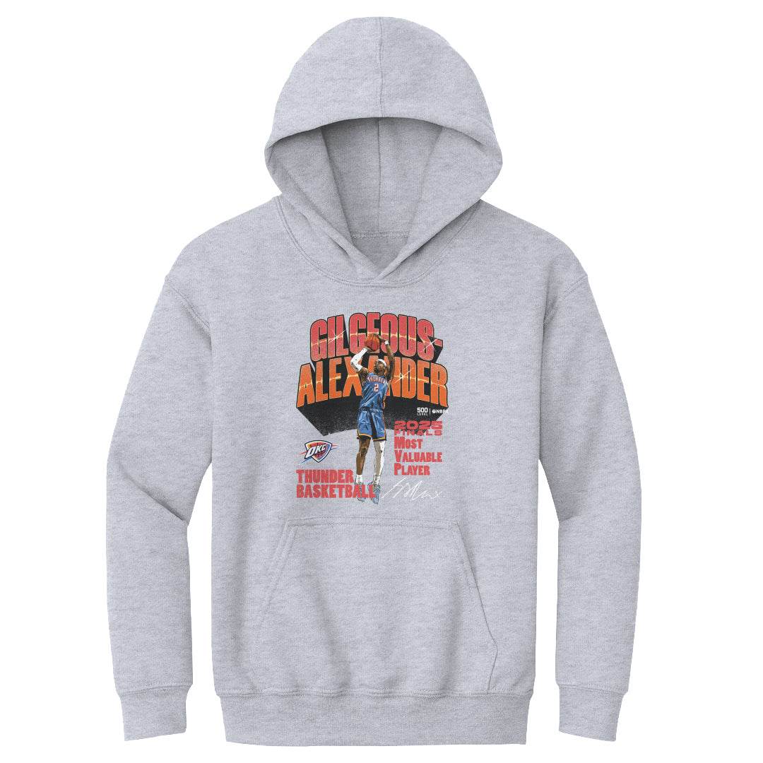Shai Gilgeous-Alexander Kids Youth Hoodie | 500 LEVEL