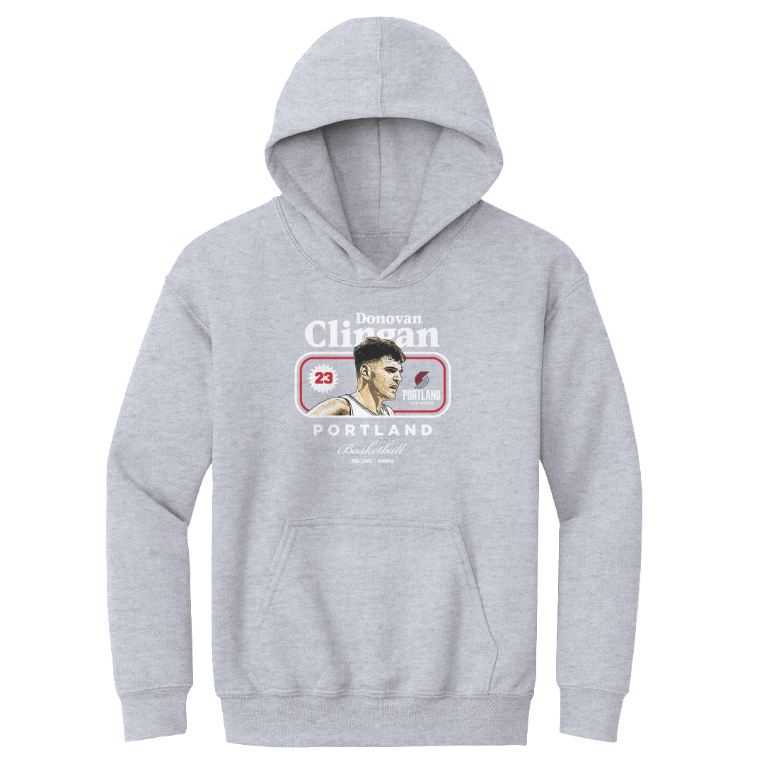 Donovan Clingan Kids Youth Hoodie | 500 LEVEL