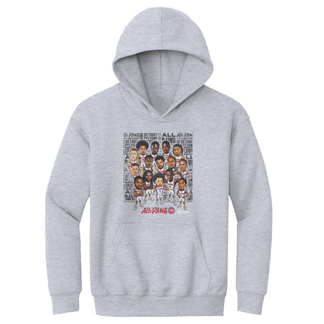Detroit Pistons Kids Youth Hoodie | 500 LEVEL