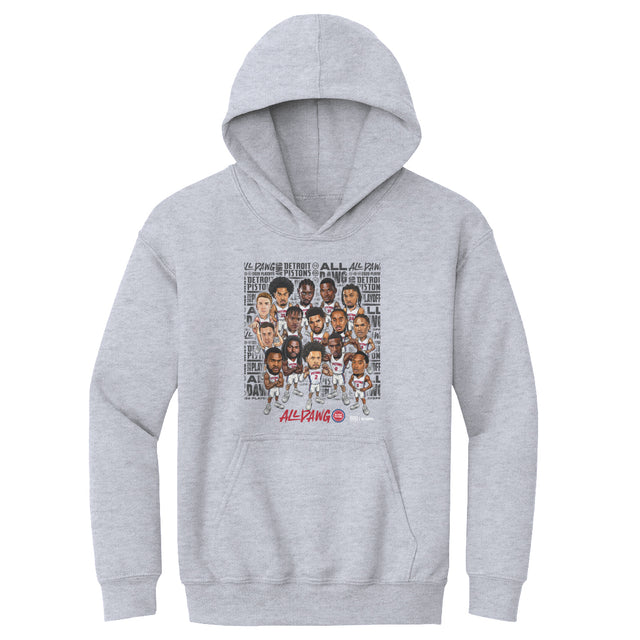 Detroit Pistons Kids Youth Hoodie | 500 LEVEL