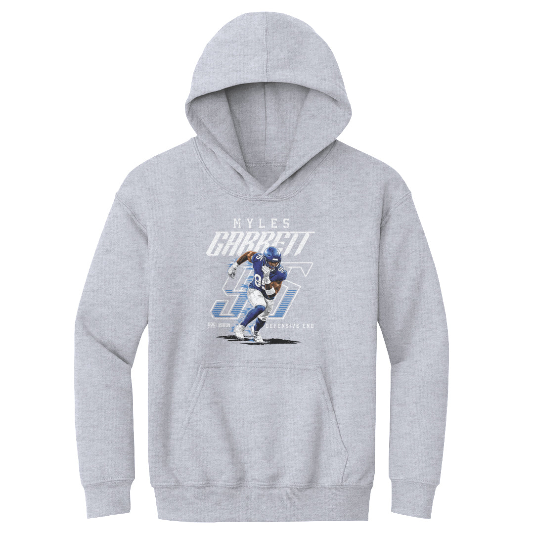 Myles Garrett Kids Youth Hoodie | 500 LEVEL
