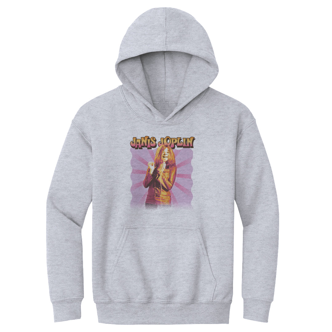 Janis Joplin Kids Youth Hoodie | 500 LEVEL