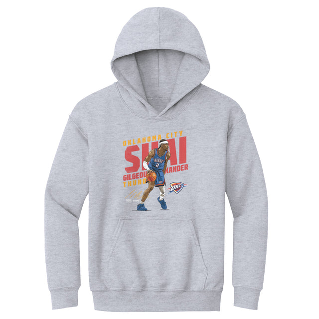 Shai Gilgeous-Alexander Kids Youth Hoodie | 500 LEVEL