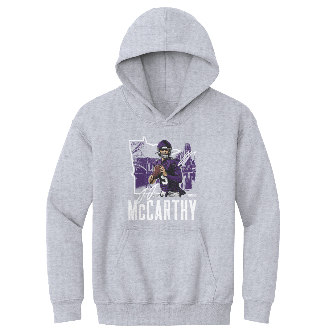 J.J. McCarthy Kids Youth Hoodie | 500 LEVEL