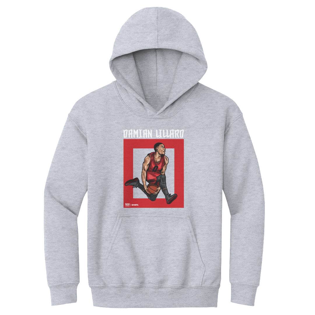 Damian Lillard Kids Youth Hoodie | 500 LEVEL