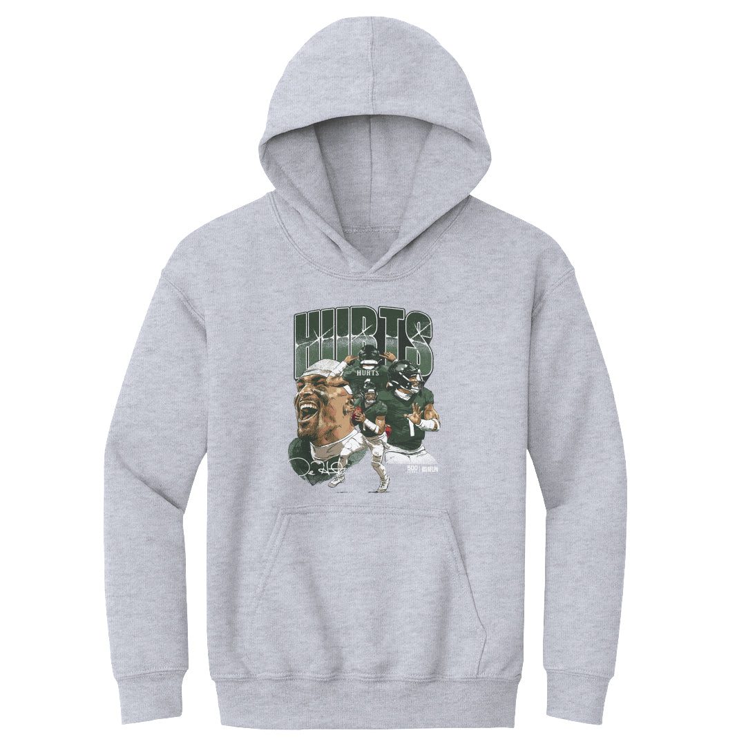 Jalen Hurts Kids Youth Hoodie | 500 LEVEL
