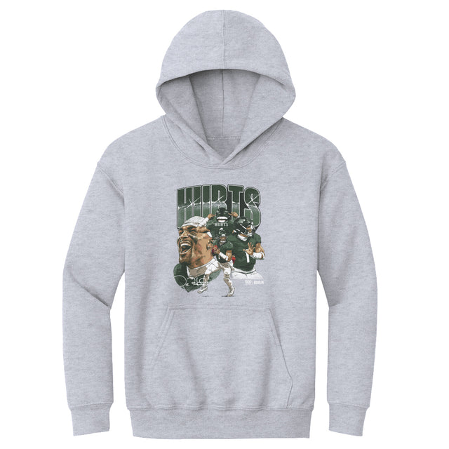 Jalen Hurts Kids Youth Hoodie | 500 LEVEL