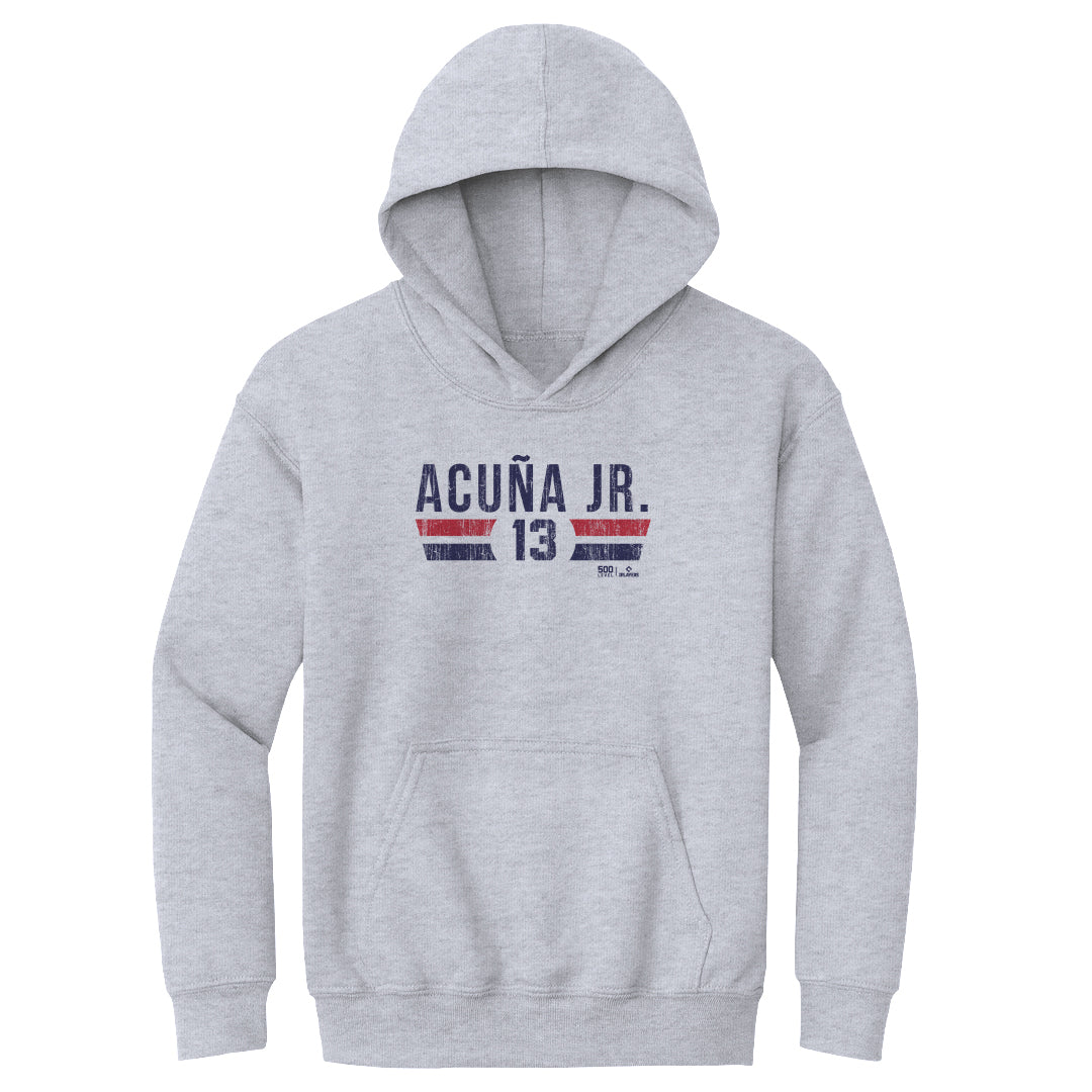 Ronald Acuna Jr. Kids Youth Hoodie | 500 LEVEL