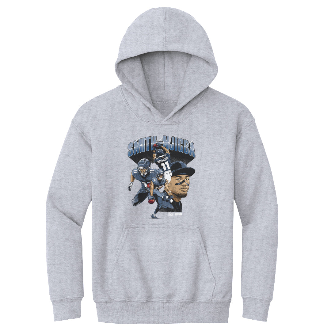 Jaxon Smith-Njigba Kids Youth Hoodie | 500 LEVEL