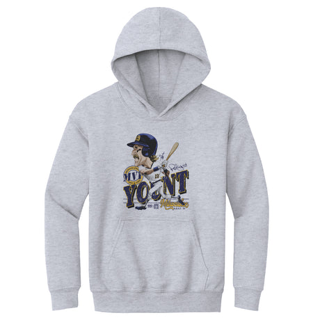 Robin Yount Kids Youth Hoodie | 500 LEVEL