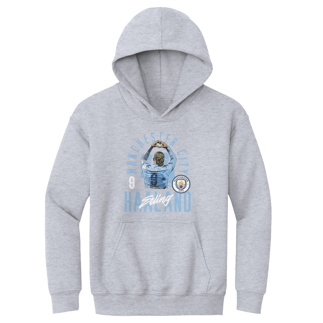 Erling Haaland Kids Youth Hoodie | 500 LEVEL