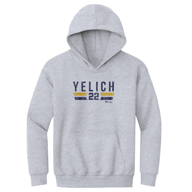 Christian Yelich Kids Youth Hoodie | 500 LEVEL