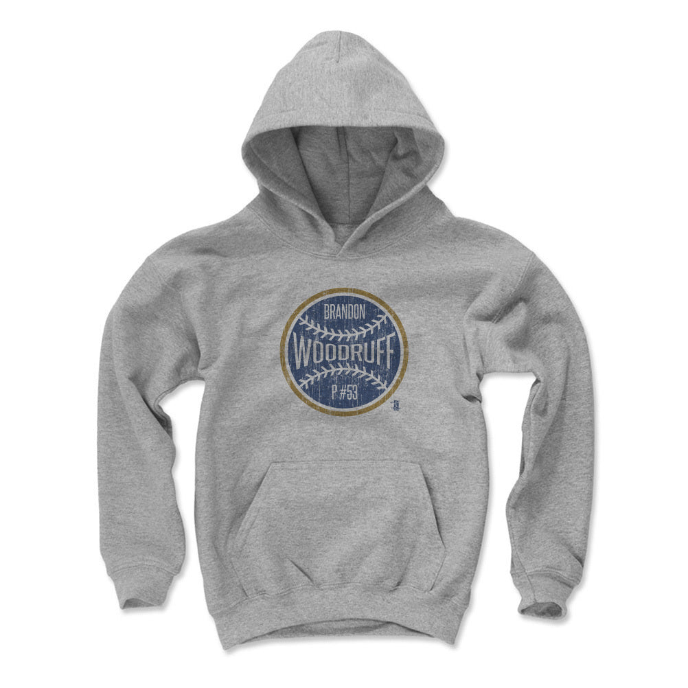 Brandon Woodruff Kids Youth Hoodie | 500 LEVEL