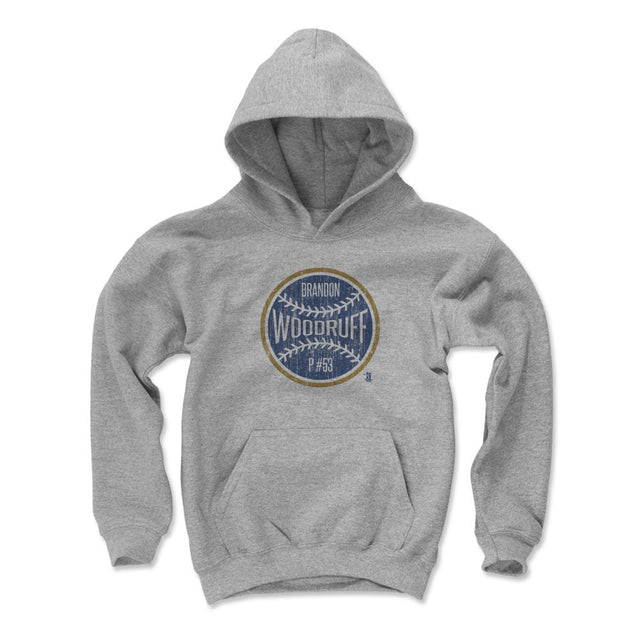 Brandon Woodruff Kids Youth Hoodie | 500 LEVEL