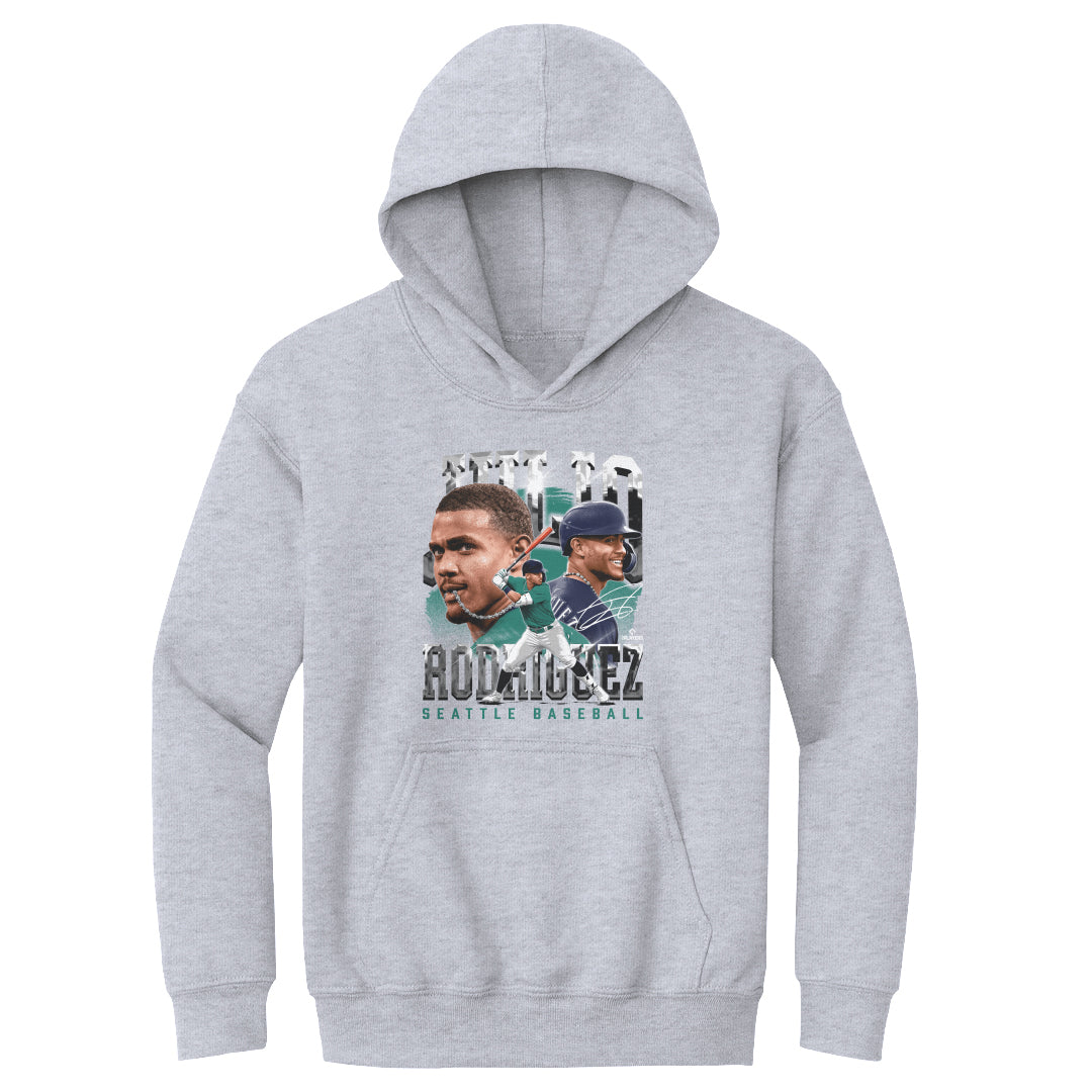 Julio Rodriguez Kids Youth Hoodie | 500 LEVEL