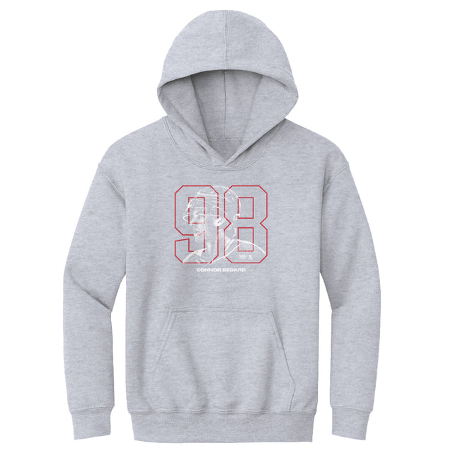 Connor Bedard Kids Youth Hoodie | 500 LEVEL