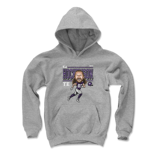 T.J. Hockenson Kids Youth Hoodie | 500 LEVEL
