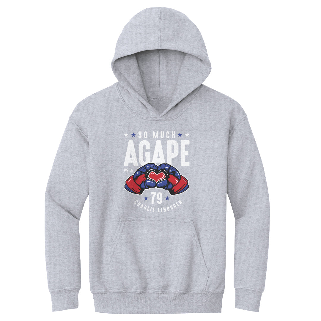 Charlie Lindgren Kids Youth Hoodie | 500 LEVEL