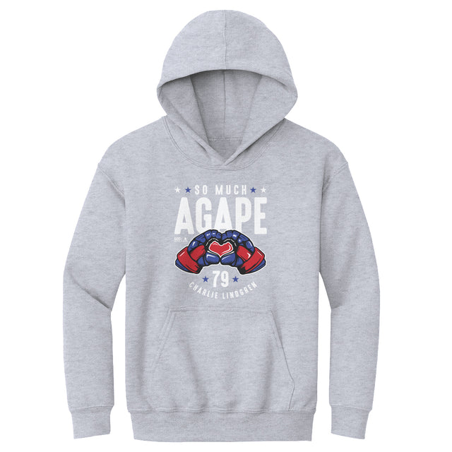 Charlie Lindgren Kids Youth Hoodie | 500 LEVEL