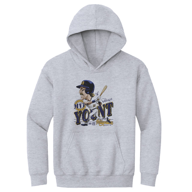 Robin Yount Kids Youth Hoodie | 500 LEVEL