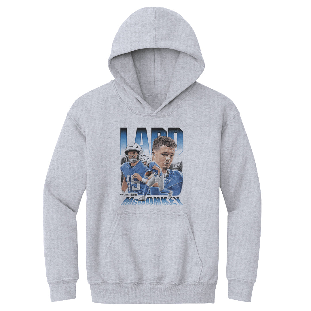 Ladd McConkey Kids Youth Hoodie | 500 LEVEL