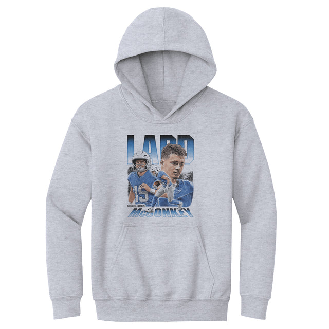 Ladd McConkey Kids Youth Hoodie | 500 LEVEL