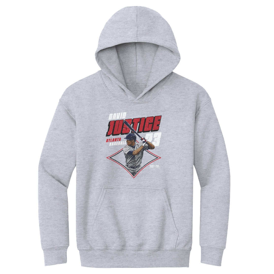 David Justice Kids Youth Hoodie | 500 LEVEL