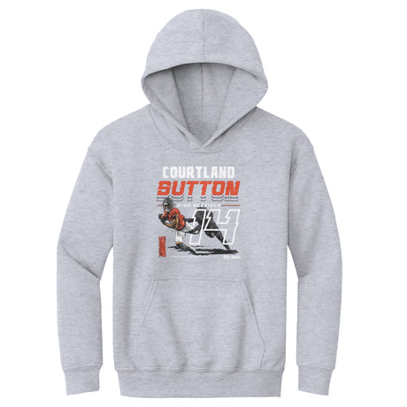Courtland Sutton Kids Youth Hoodie | 500 LEVEL