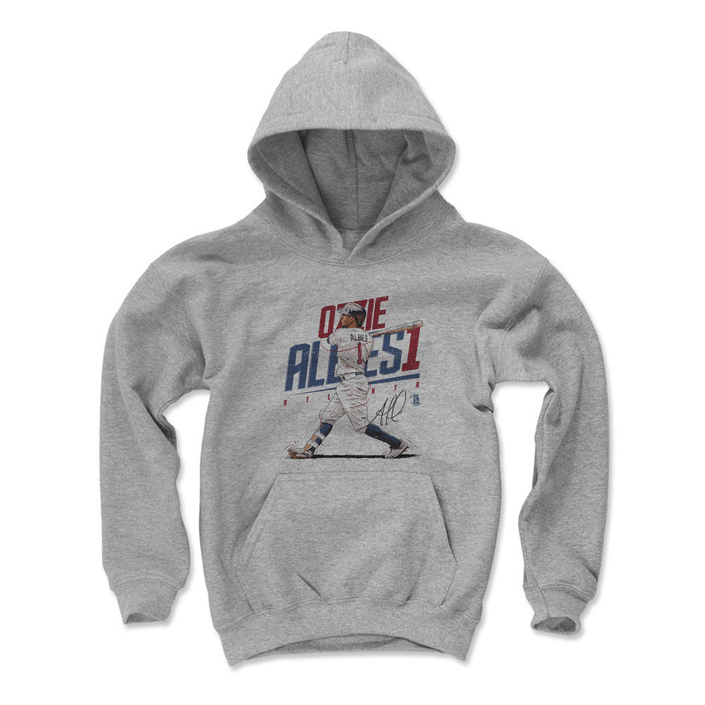 Ozzie Albies Kids Youth Hoodie | 500 LEVEL