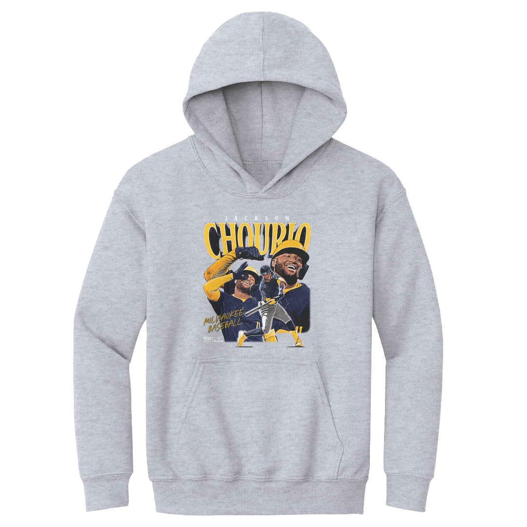Jackson Chourio Kids Youth Hoodie | 500 LEVEL