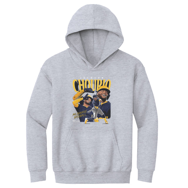 Jackson Chourio Kids Youth Hoodie | 500 LEVEL