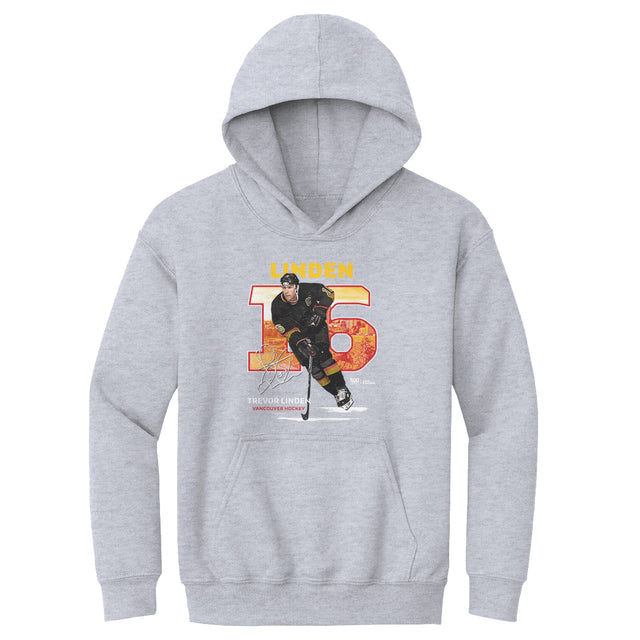 Trevor Linden Kids Youth Hoodie | 500 LEVEL