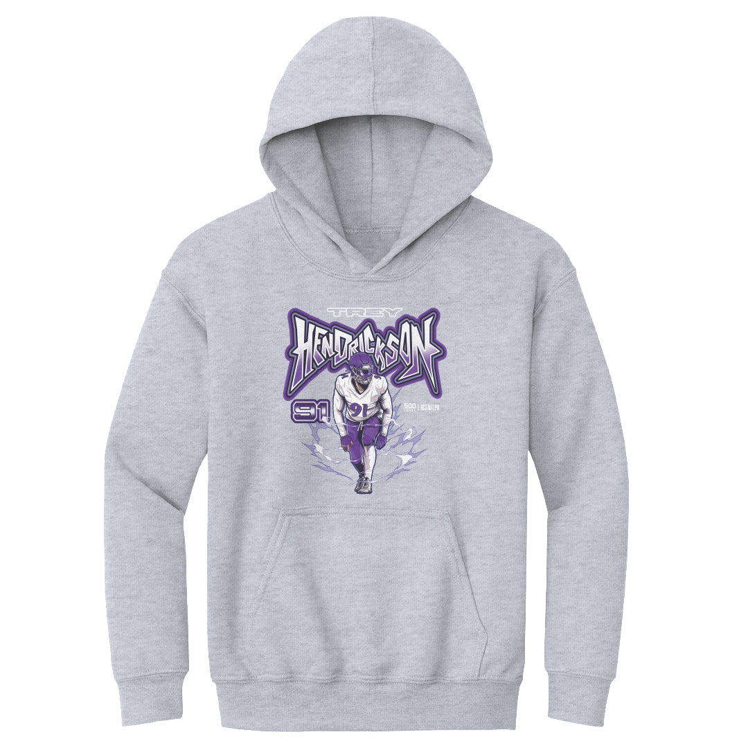Trey Hendrickson Kids Youth Hoodie | 500 LEVEL