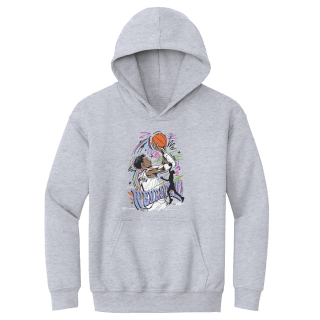 Victor Wembanyama Kids Youth Hoodie | 500 LEVEL