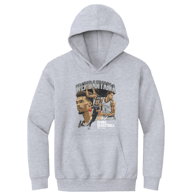 Victor Wembanyama Kids Youth Hoodie | 500 LEVEL