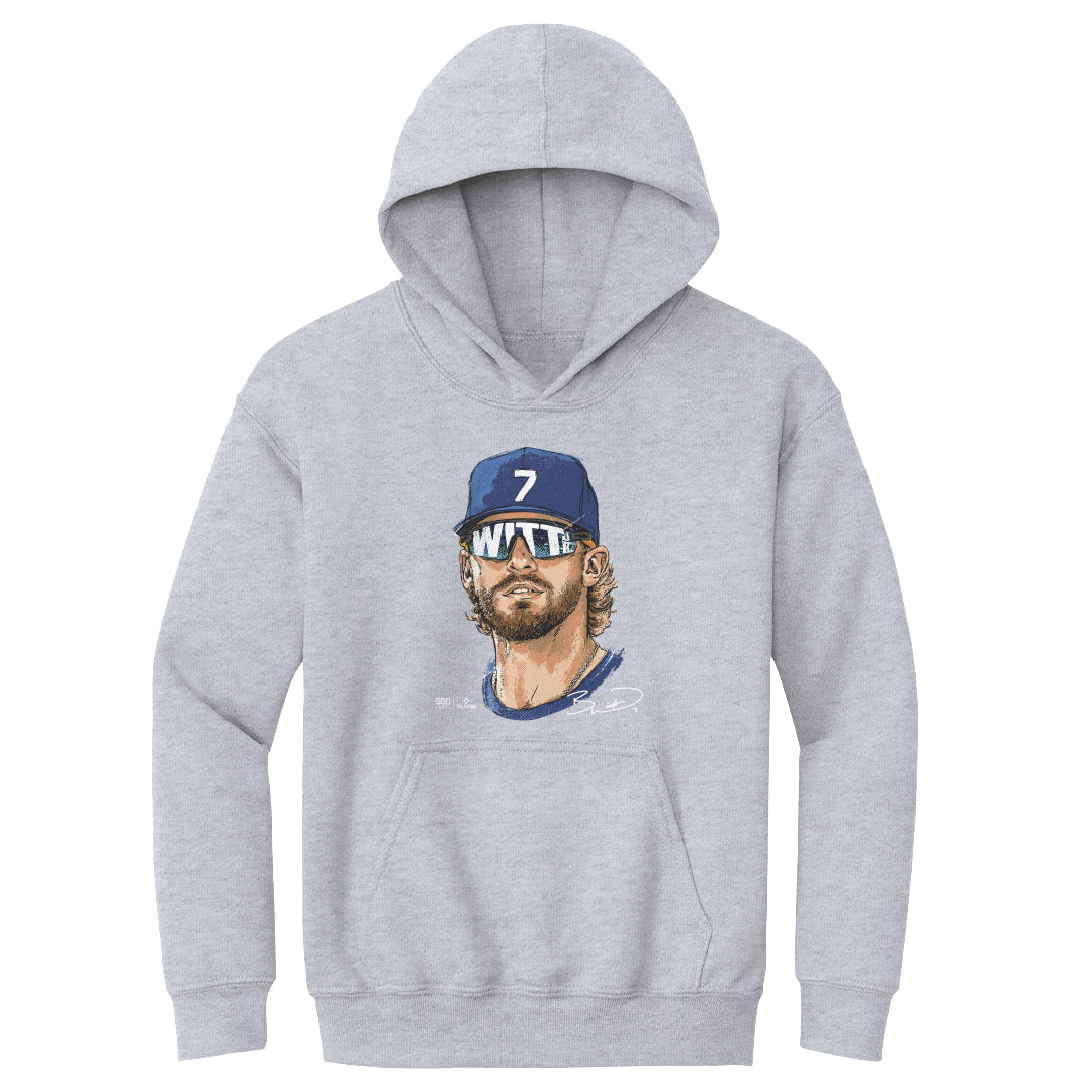 Bobby Witt Jr. Kids Youth Hoodie | 500 LEVEL